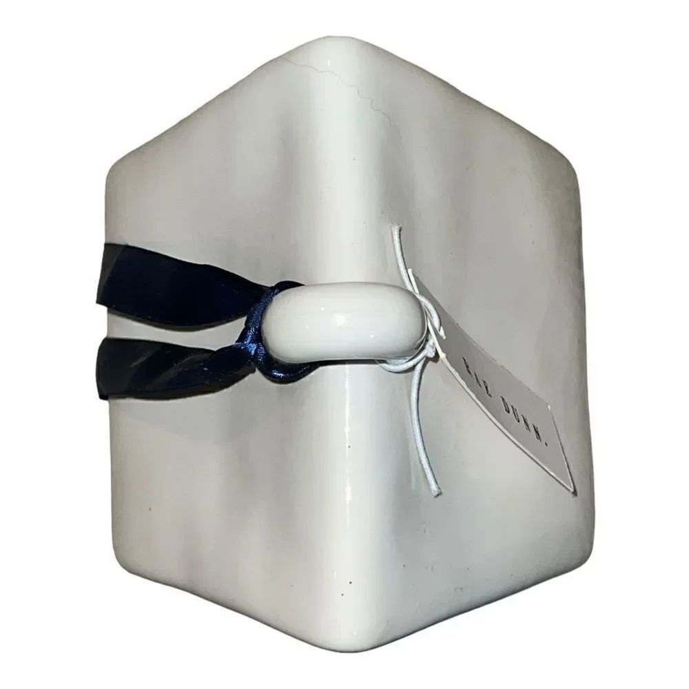 Rae Dunn By Magenta Ceramic CHIRP Slant Roof 2 Sided Birdhouse NWT - Picture 6 of 6